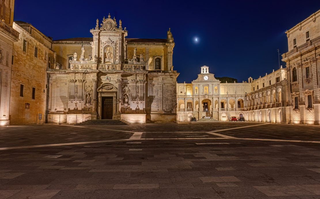 Piazza del Duomo a Lecce