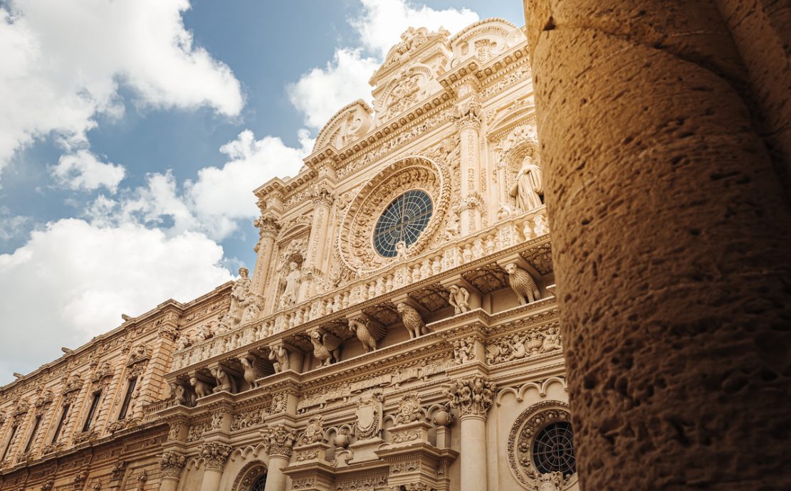 Visuale Basilica di Santa Croce a Lecce